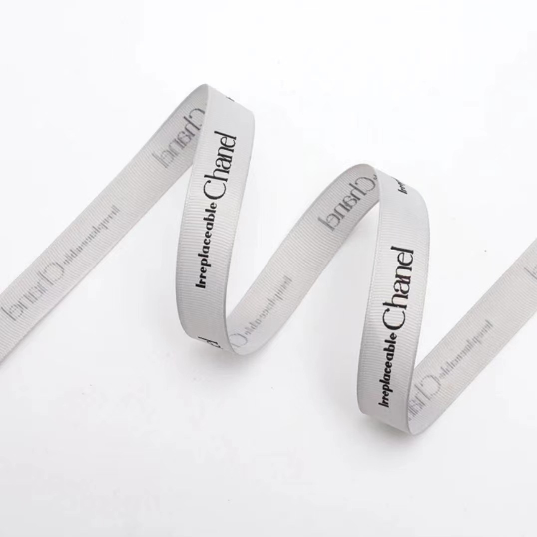 Chanel estilo inglés costilla cinta flores regalo cinta DIY regalo decoración cinta pastel embalaje cinta ramo cinta