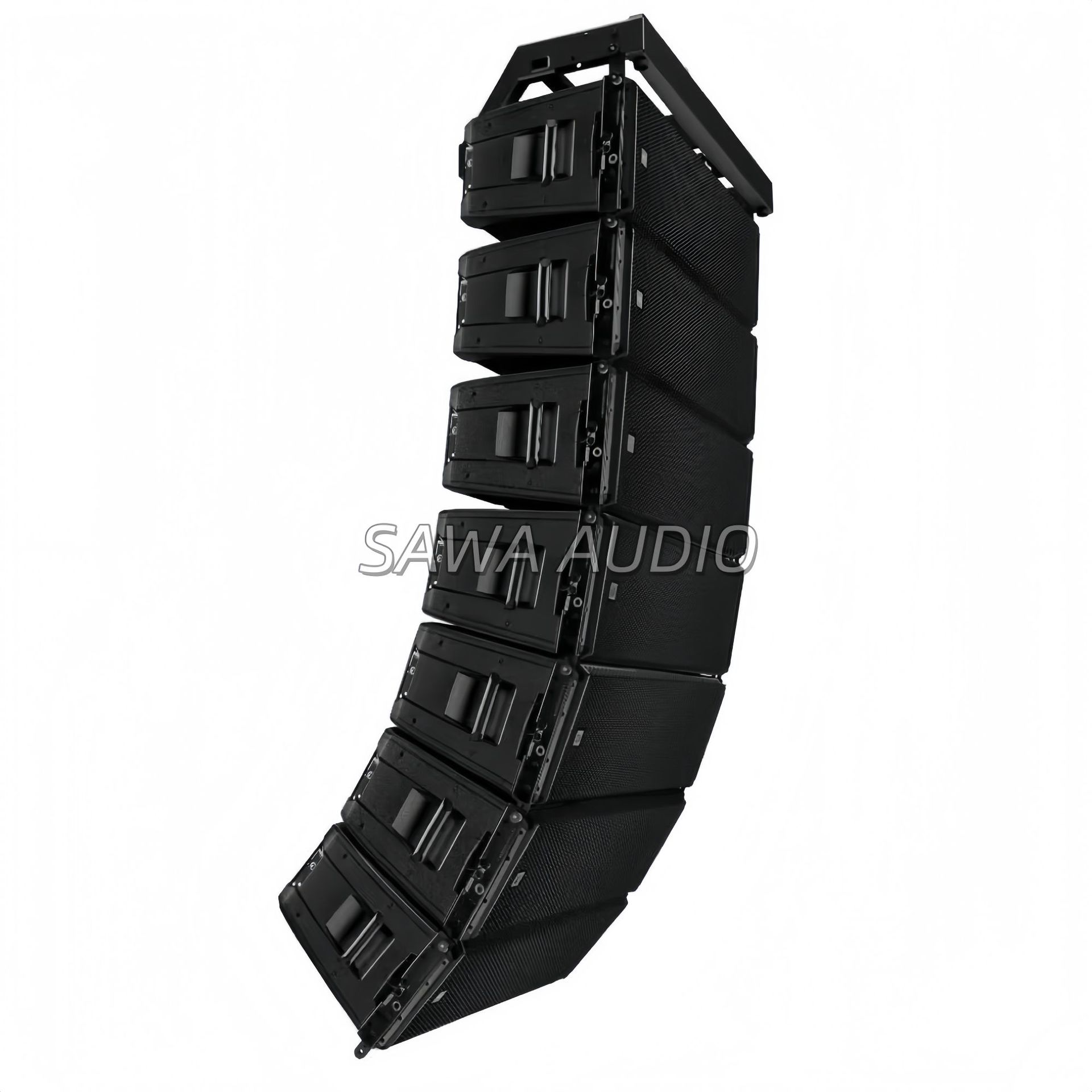 HDL50A4K Dual 12 pulgadas 3 división de frecuencia altavoz de conferencia profesional de altavoz de matriz lineal al aire libre escenario de audio de matriz lineal