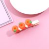 Orange cards fun orange hair clip sweet and cute duckbill clip duck clipper side pinch Korean broken hair clip