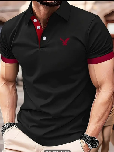 2025 Original Factory Wholesale Summer Trendy Minimalist Comfortable Business 3D Digital Printing Collar Men's POLO Shirts