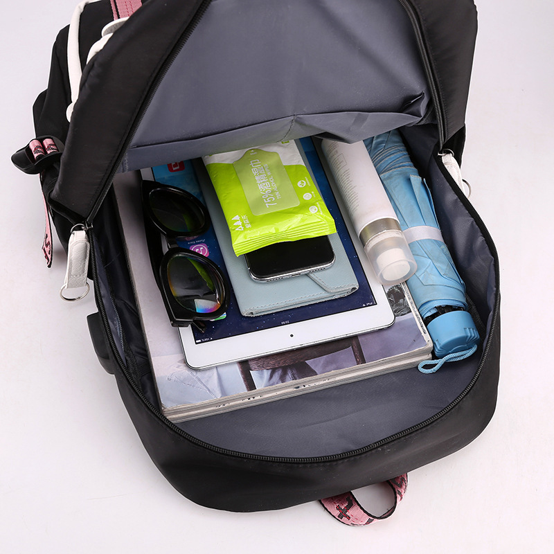新しいトラベルバッグスポーツバッグ学生スクールバッグバックパックusb充電バッグストレイキッズ大容量バッグ|undefined