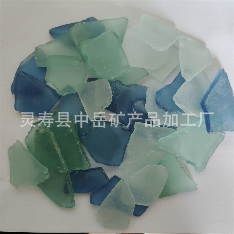 Декоративное матовое морское стекло Zhongyue