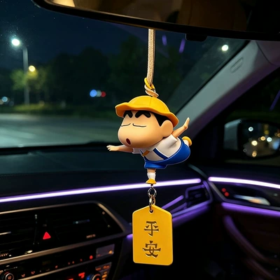 Vehicle Interior, Car Dashboard, and – Car ornaments - gliding-shin-chan-1-piece-pendant-style