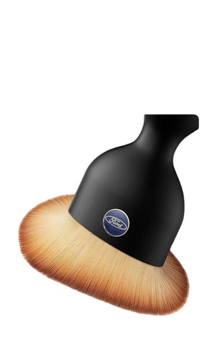 Car interior cleaning velvet brush air outlet gap air conditioning cleaning brush dust removal brush