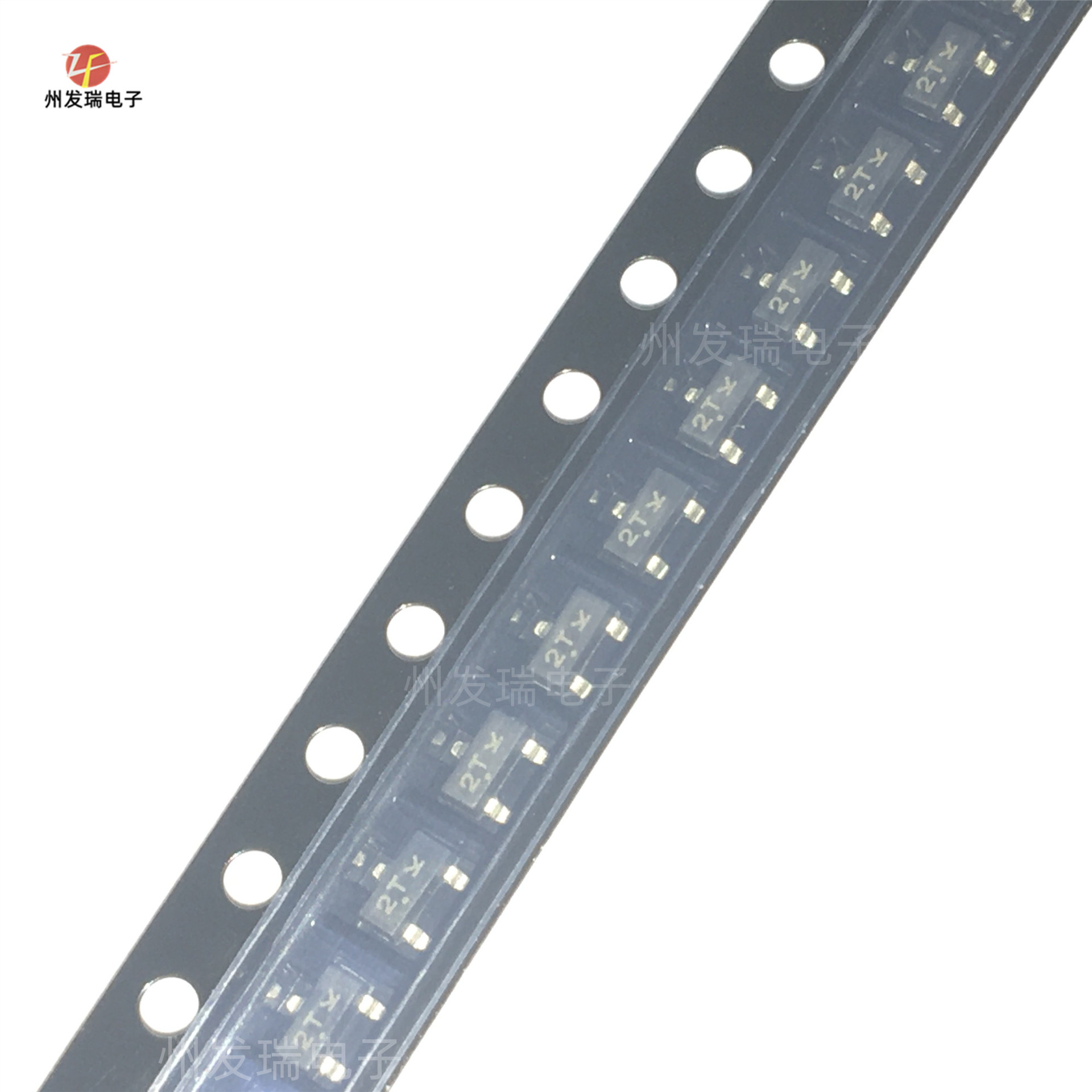 MMBT4403LT1G  丝印2T   贴片SOT-23 0.6A/40V PNP 小信号三极管