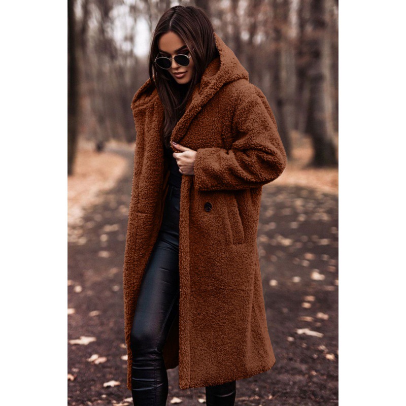 Cripes - The coziest elegant faux fur hooded jacket