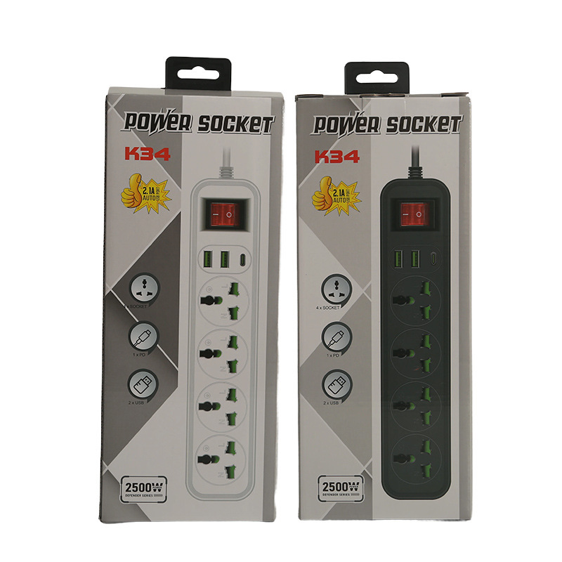 Conector USB de exportación estándar británico estándar europeo estándar americano enchufe de oficina doméstica con interruptor puerta de seguridad para niños