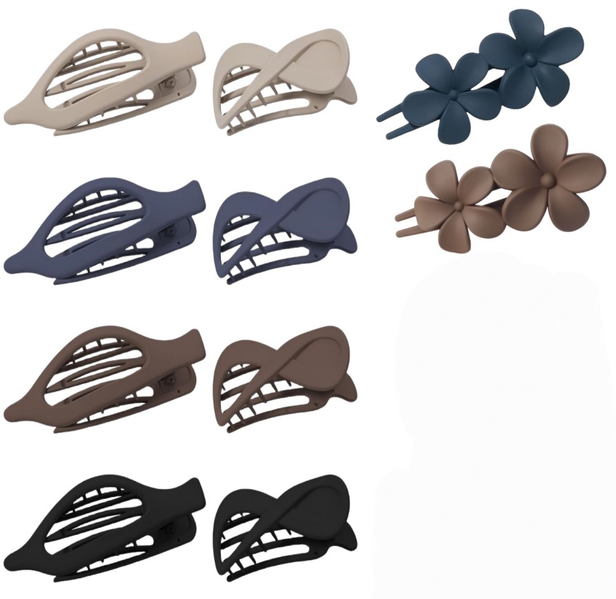 Juego de 10 piezas estilo D (tres estilos mezclados)