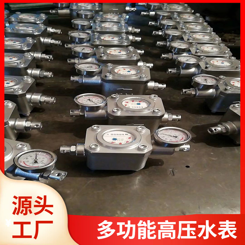 ZGS-6双功能高压水表 工厂直销矿用流量计 耐用煤层注水表