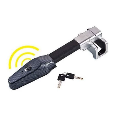 "Hot" supply car micro alarm anti-theft car lock car Universal steering wheel lock car Head T-Lock