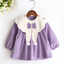 罩衣女宝宝儿童防水防脏反穿衣吃饭围兜围衣幼儿园倒褂男婴儿护衣