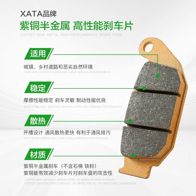 Xata Semi-Metallic Brake: Tormoz supportları
