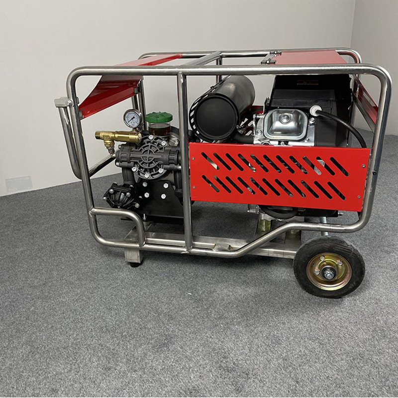 小型手抬吸水泵消防高压泵便携式高扬程便携森林抽水泵