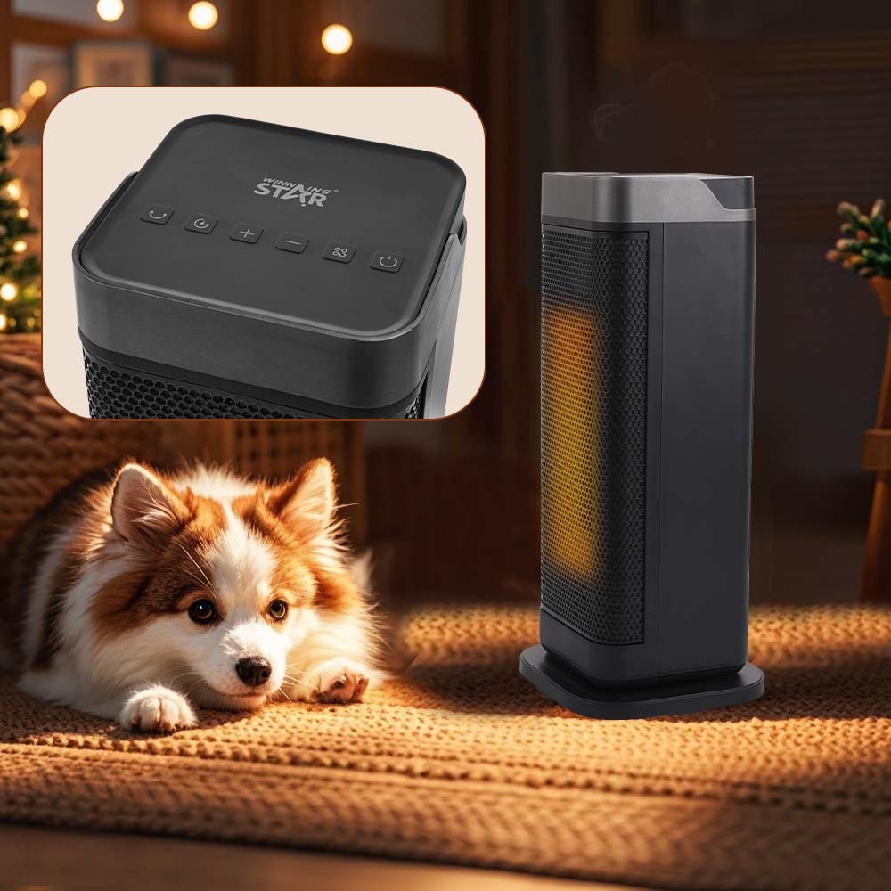 Winningstar estándar europeo británico hogar vertical anti-dumping protección contra sobrecalentamiento calentador de temperatura constante inteligente calentador