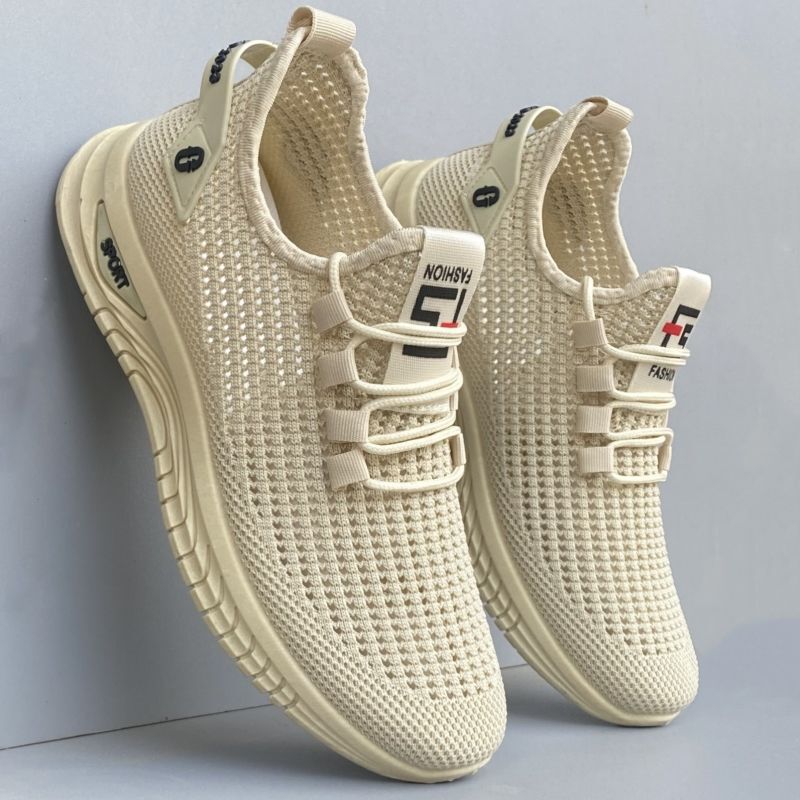 Men's Sports Shoes Mesh Fly Woven Versatile Summer Outdoor Men's Shoes Casual Solid Color Simple Summer Breathable Men's Shoes Men's Sports Shoes Mesh Fly Woven Versatile Summer Outdoor Men's Shoes Casual Solid Color Simple Summer Breathable Men's Shoes