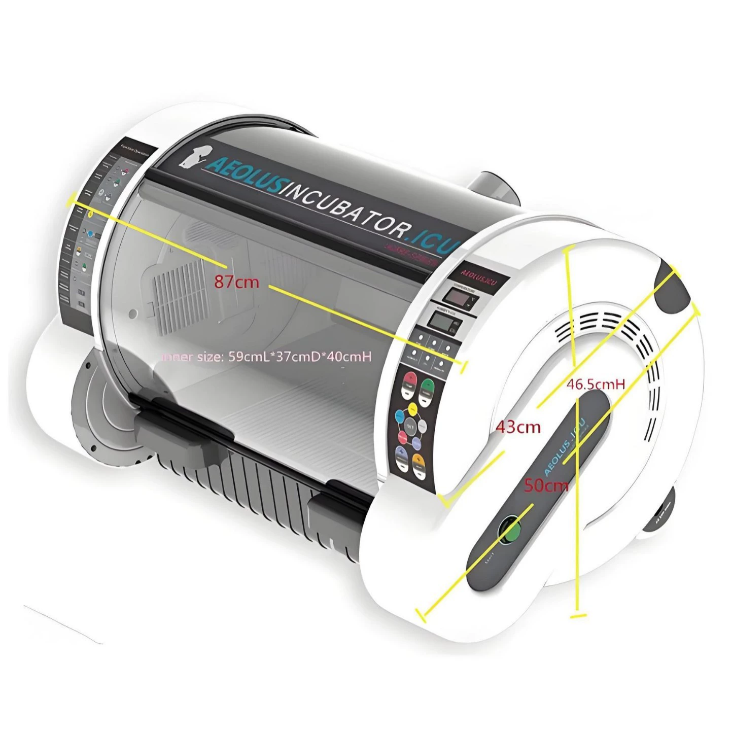 Интенсивная терапия для животных, интенсивная терапия для питомцев, кислородный бокс для ИТН, кабина для ухода в больнице, постоянная температура и влажность для разведения