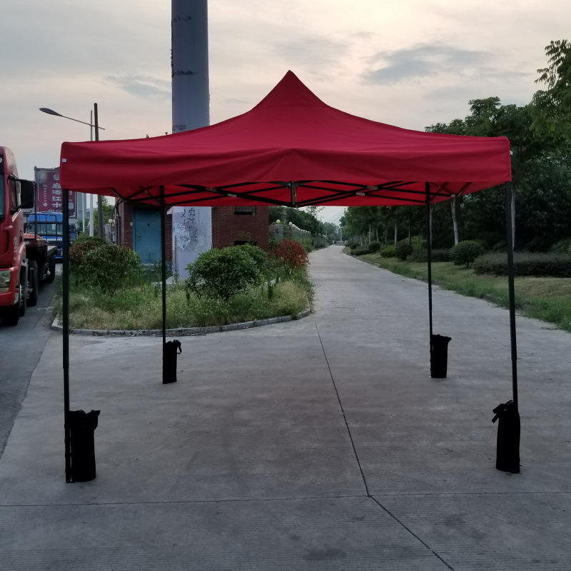 外贸展览帐篷沙袋 室外广告折叠凉棚防风沙布袋展示棚支撑架固定