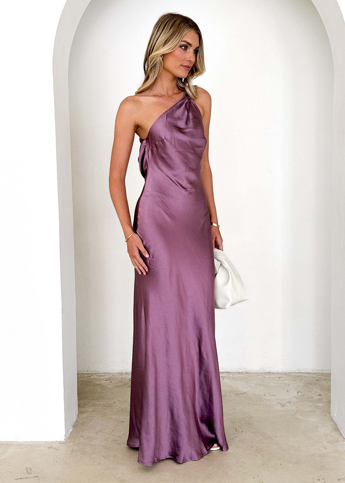 Trend Sexy Diagonal Collar Sling Backless Party Slim Fit Dress Women