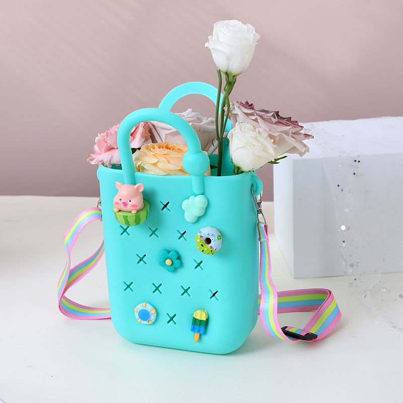 Women's Cartoon Flower PVC Open Phone Wallets display picture 11