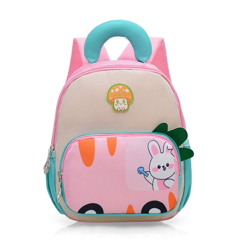 Mochila infantil preescolar dinosaurios de dibujos animados niños mochila guardería encantadora mochila transpirable ligera niñas