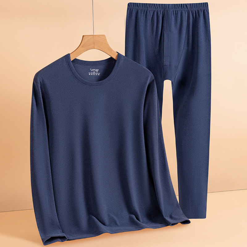 남성용 세트-데님 블루 (핫 벨벳)