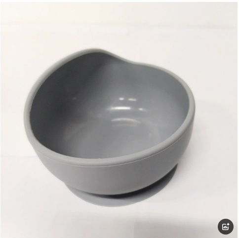 회색 먹이 그릇