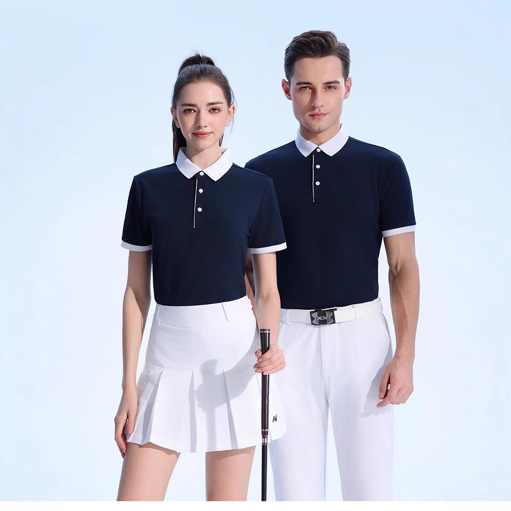 Camisa POLO Camisa publicitaria de calidad Ropa de trabajo de manga corta con solapa impresa Camiseta cultural Ropa impresa de secado rápido Camisa publicitaria