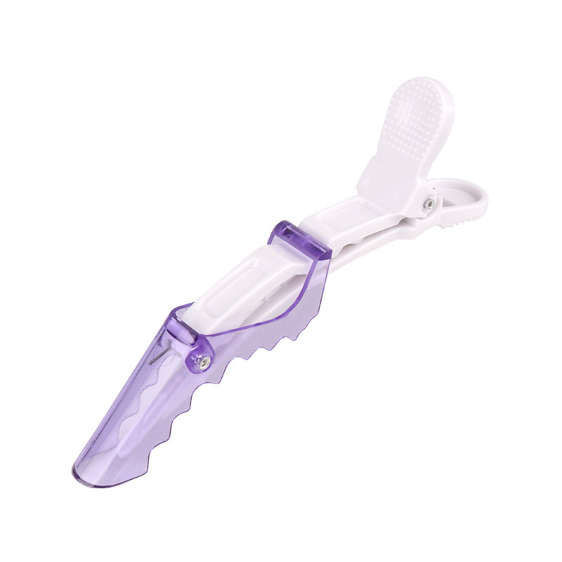 Pinzas de Cocodrilo para Cabello Transparente de Posicionamiento para Peluquería image 10