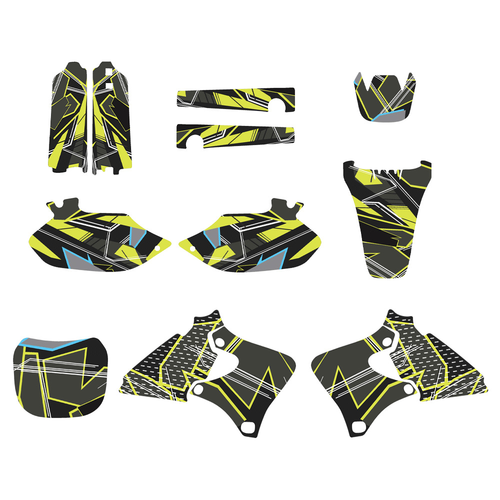 Aplicable a la motocicleta YAMAHA YZ250F YZ400F YZ426F 1999 - 2002 pegatinas de cuerpo completo