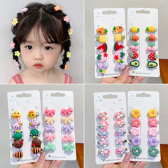 かわいい超萌え赤ちゃんのミニヘアクリップ女の子の前髪クリップ赤ちゃんは髪を傷つけないヘアクリップ子供