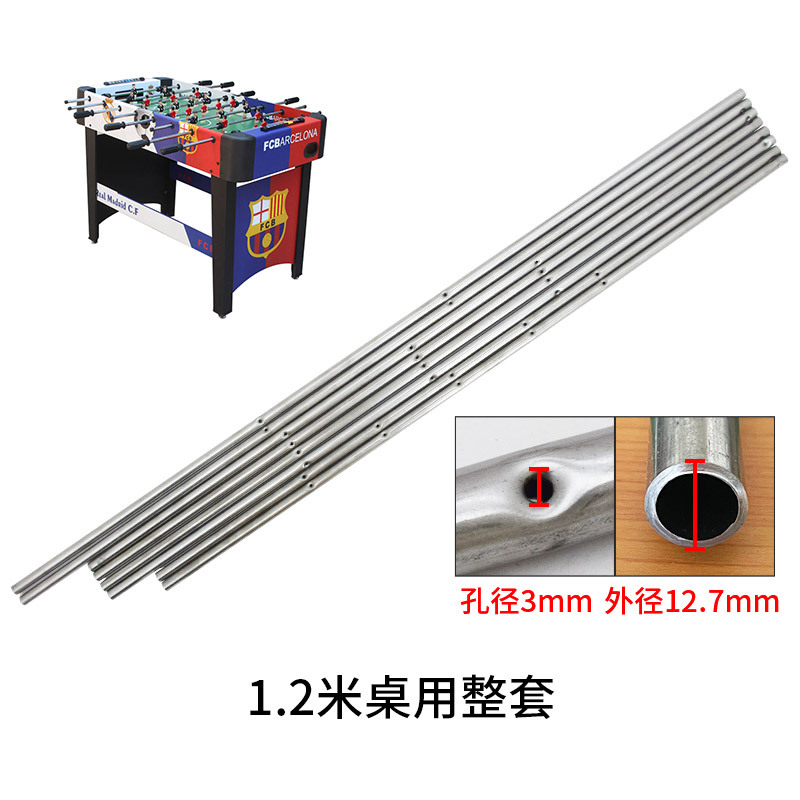 Múltiples tamaños para niños y adultos accesorios de futbolín mesa de escritorio mesa de fútbol máquina de fútbol hardcore barra de acero rompecabezas