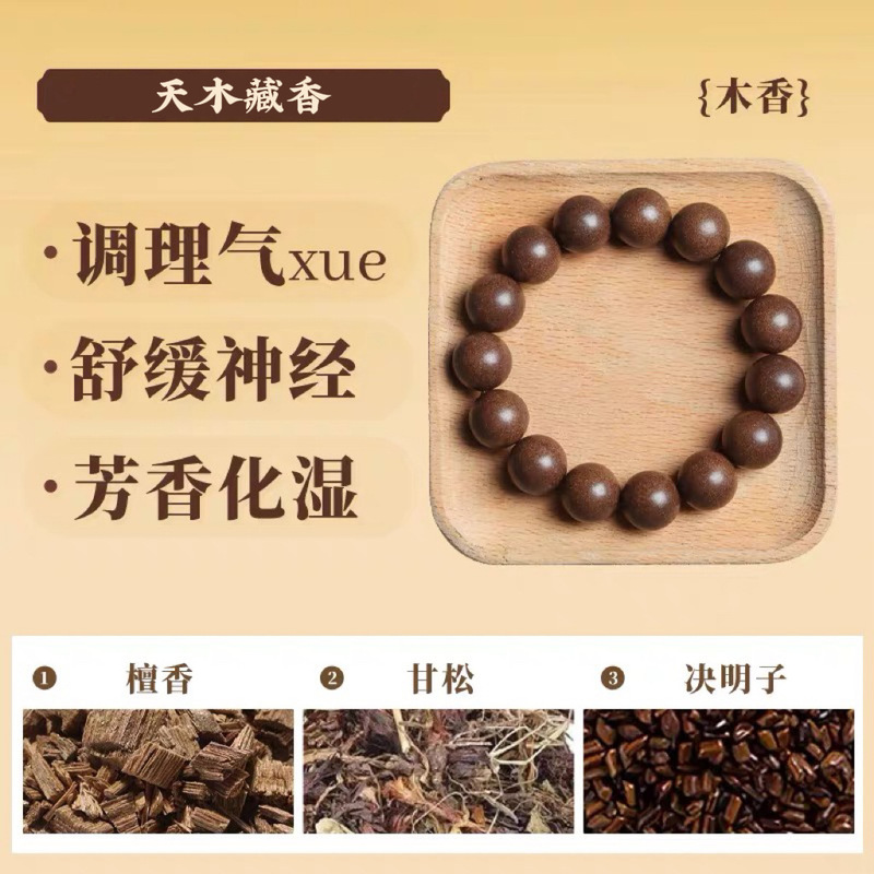 漢方薬ブレスレット、無形文化遺産、古代の香りのビーズブレスレット、天然漢方薬、手作り工場、既製のルースビーズ卸売|undefined