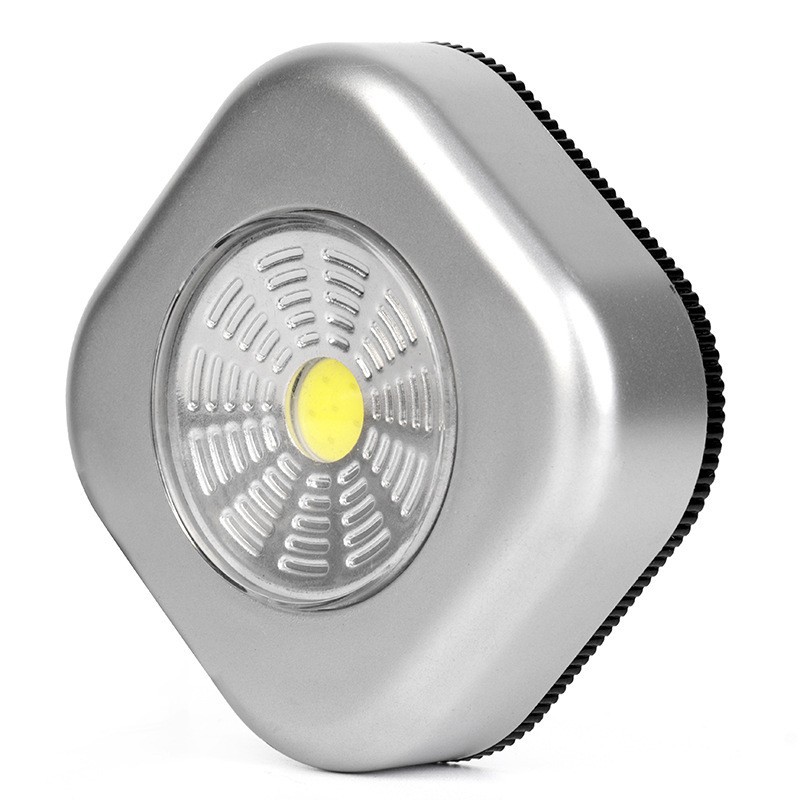 Lámpara de pared especial transfronteriza, mini luz nocturna, batería seca, luz de gabinete inalámbrica de emergencia de pasillo con pegamento trasero