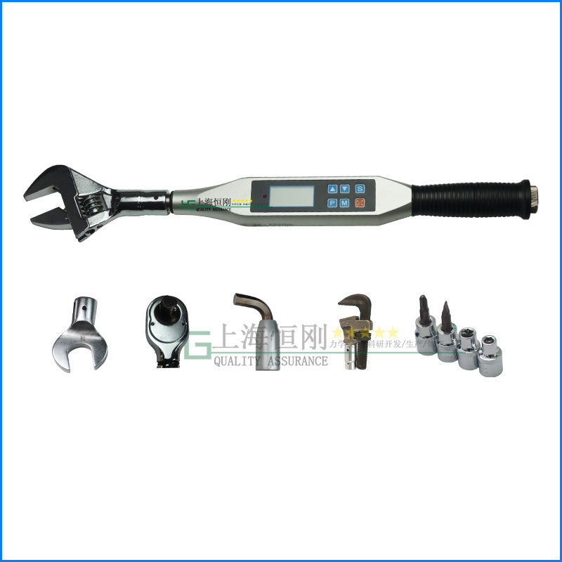 20N.m活动头数显扳手 活动头数字扭力扳手 数显电子力矩扳手价格