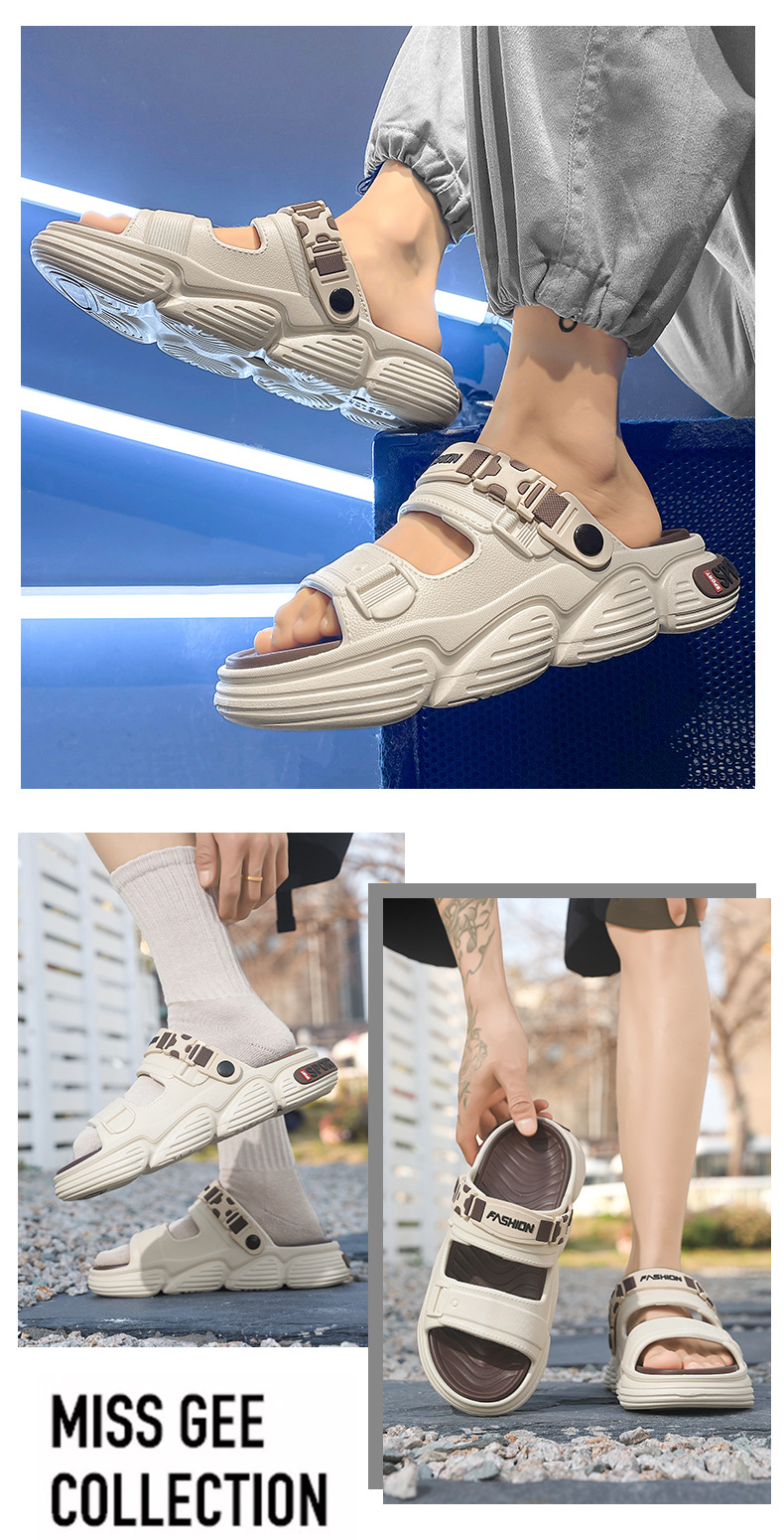 Sandali uomo scarpe da spiaggia estive antiscivolo leggere_voghion.com