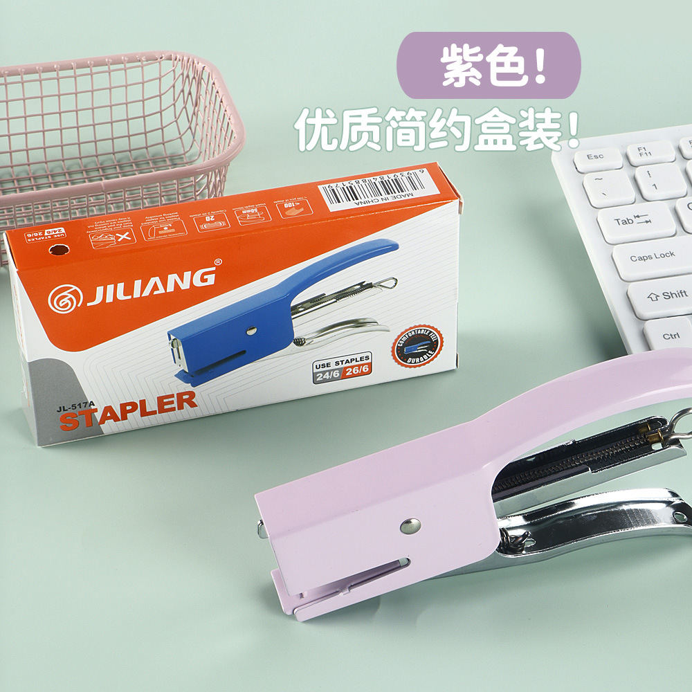 Grapadora de mano que ahorra mano de metal de alto valor