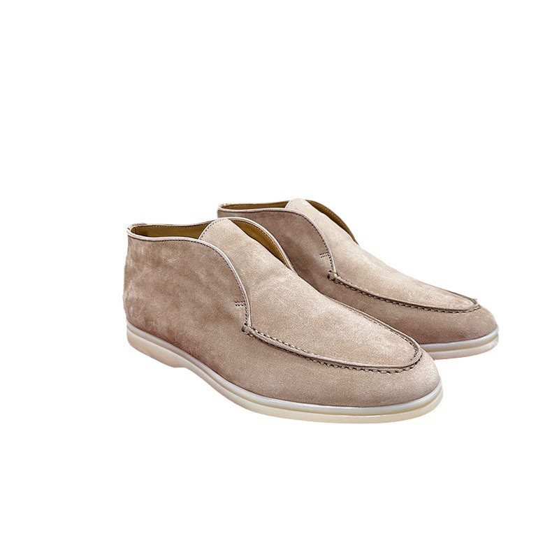 Women's Genuine Leather Short Boots Warm British Style Winter_voghion.com