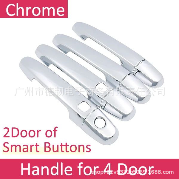 Applicable to Toyota Innova AN40 2004~2014 Electroplated Handle Cover Outer Handle Door Handle Sticker