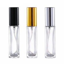 现货B063-5ml10ml20ml30ml便携小样玻璃香水分装瓶按压式喷雾空瓶
