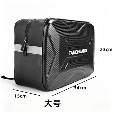 Tanchuang Electric Vehicle Storage Organizer Hard Shell Waterproof Rear Backrest Bag for Electric Bikes (Electric car rear backrest) - backpack-large-size-backpack