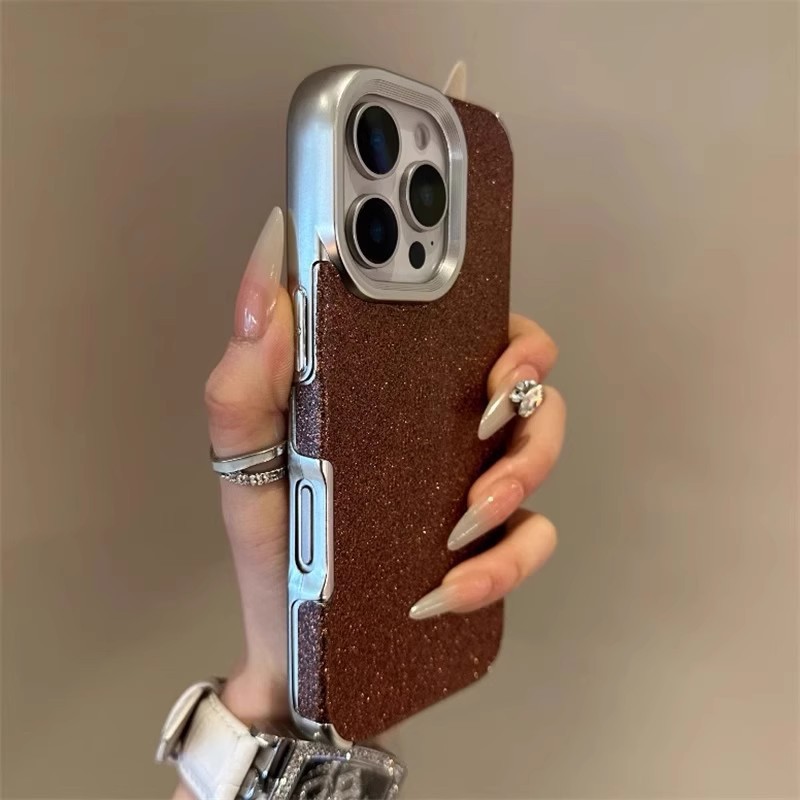 Brillo de galvanoplastia de color sólido simple para iphone14 Apple 16ProMax funda para teléfono móvil 13 hombres y mujeres 15PM nuevo