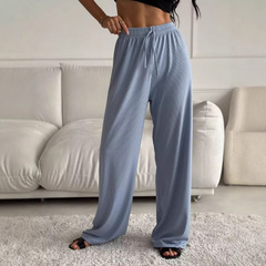2025 アマゾン新ファッションスポーツパンツ女性のルーズカジュアルパンツフィットネスランニングパンツ工場直接販売