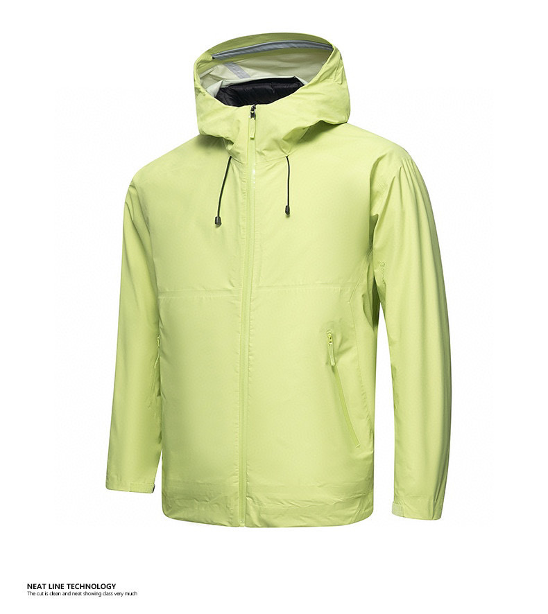 Niaojia beta mismo estilo de los nuevos hombres y mujeres pareja funcional al aire libre a prueba viento impermeable chaqueta adhesiva sin costuras