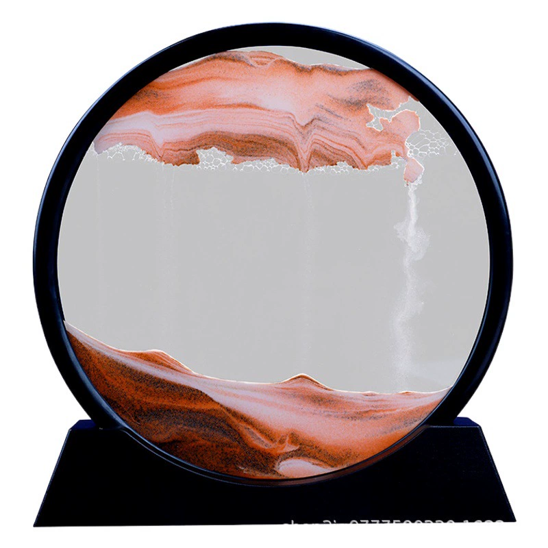 Зыбучие пески живопись художественные украшения песочные часы Гостиная Офис винный шкаф ТВ шкаф домашний Творческий скандинавские украшения из цельного дерева