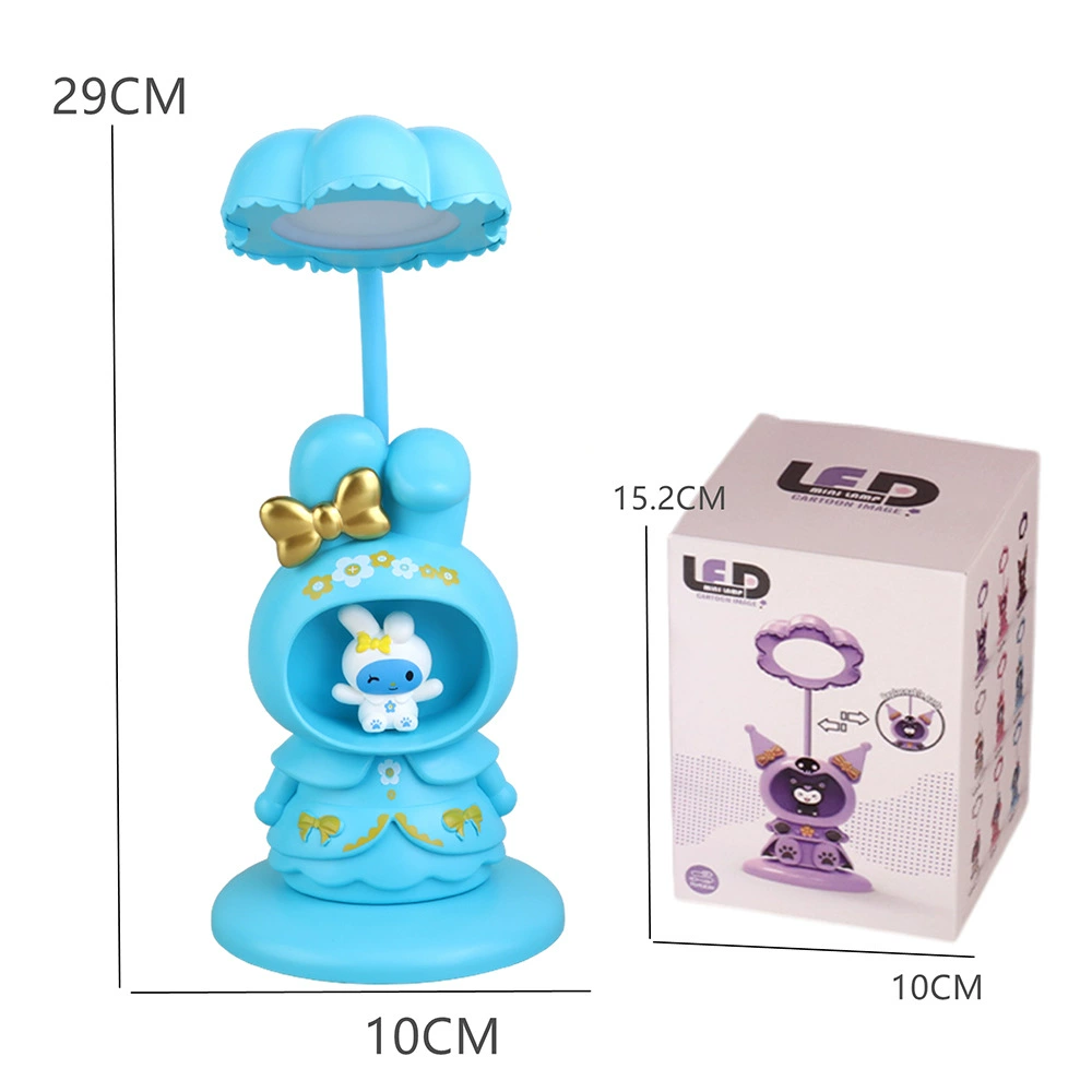 Cartoon table lamp for bedroom, LED sharpener, Birthday gift