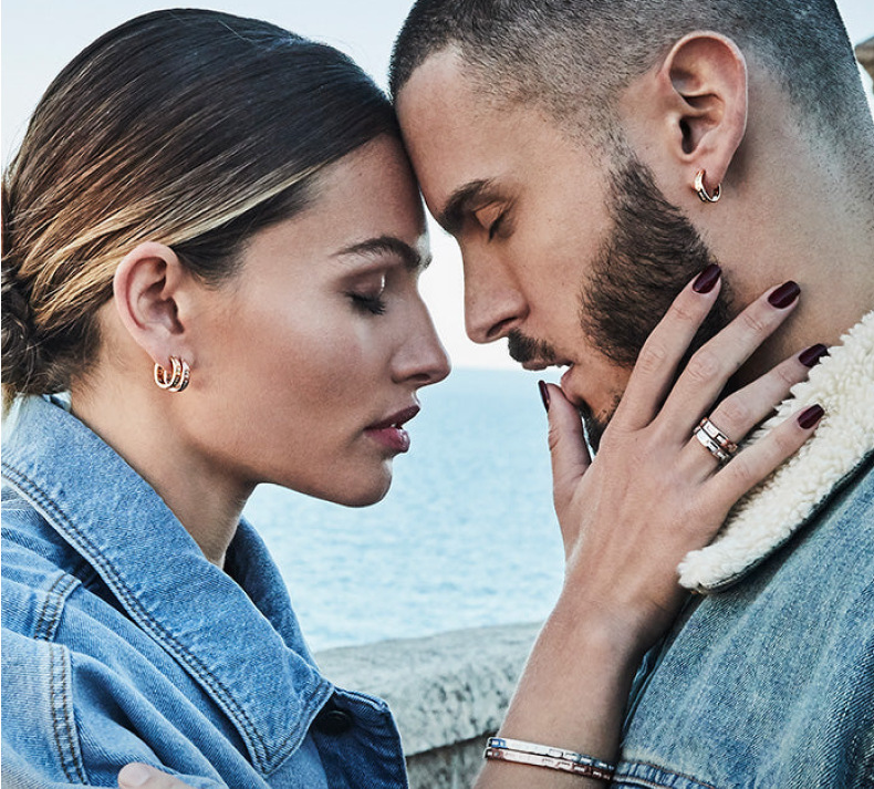 Fashion Simple Style Geometric Sterling Silver Inlay Zircon Rings