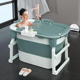 Foldable Bath Bucket for Adults, Household Full-Body Thickened Adult Bathtub, Bath Bucket, Bathtub, Bath Bucket