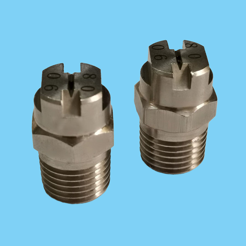 喷嘴喷淋嘴蔬果清洗配件不锈钢喷头扇形喷嘴