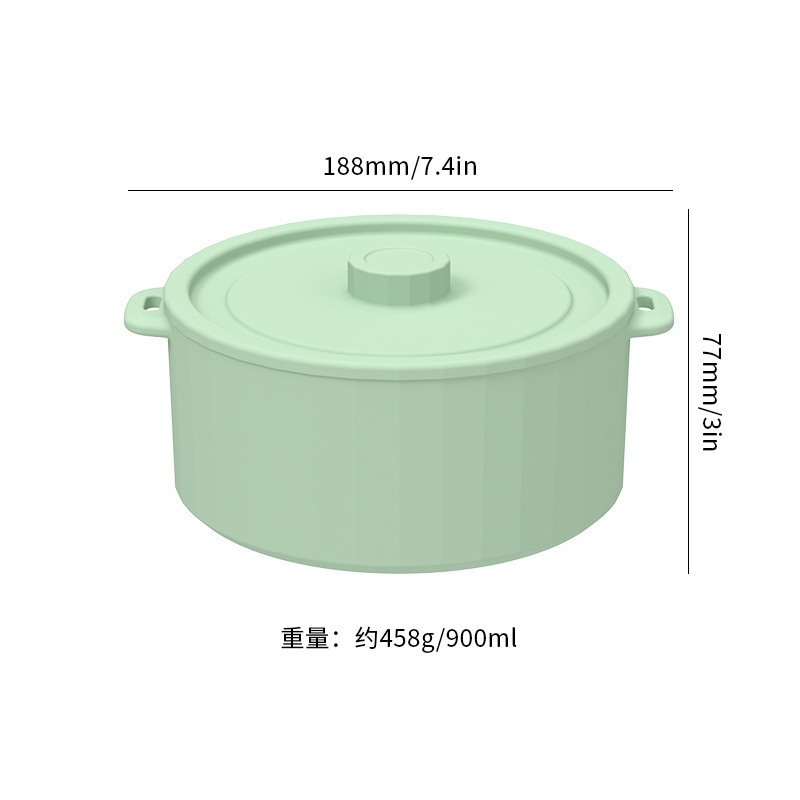 韩国跨境爆款微波炉蒸屉锅厨房专用多功能蒸饭减脂餐加热硅胶蒸锅|undefined