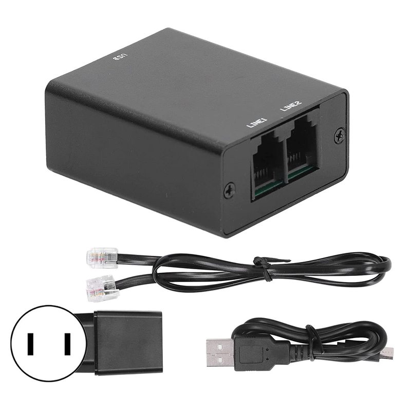 オフィス家庭用音声通話電話録音ボックス32kミニusb電話録音ボックス専用録音アナログ電話|undefined
